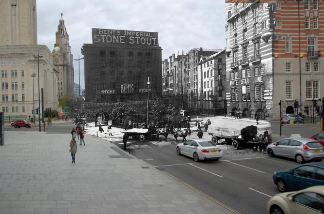 014 The Strand and Goree Warehouse, 1930s in 2014