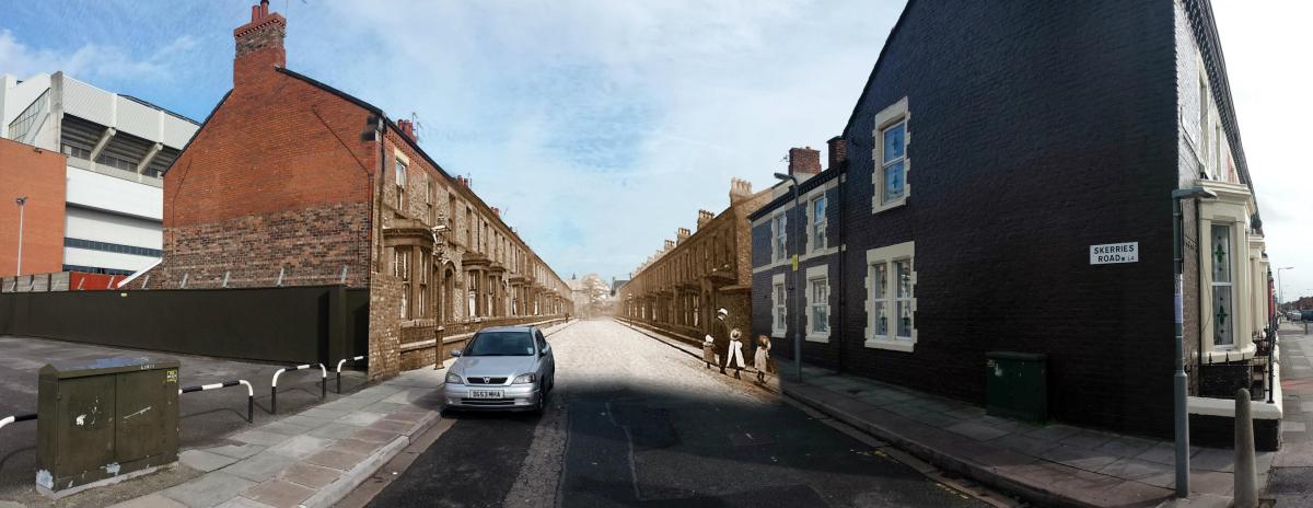 024 Skerries Road, Anfield, 1900s in 2014 panorama