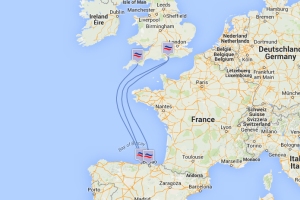 Ferries entre España y Reino Unido